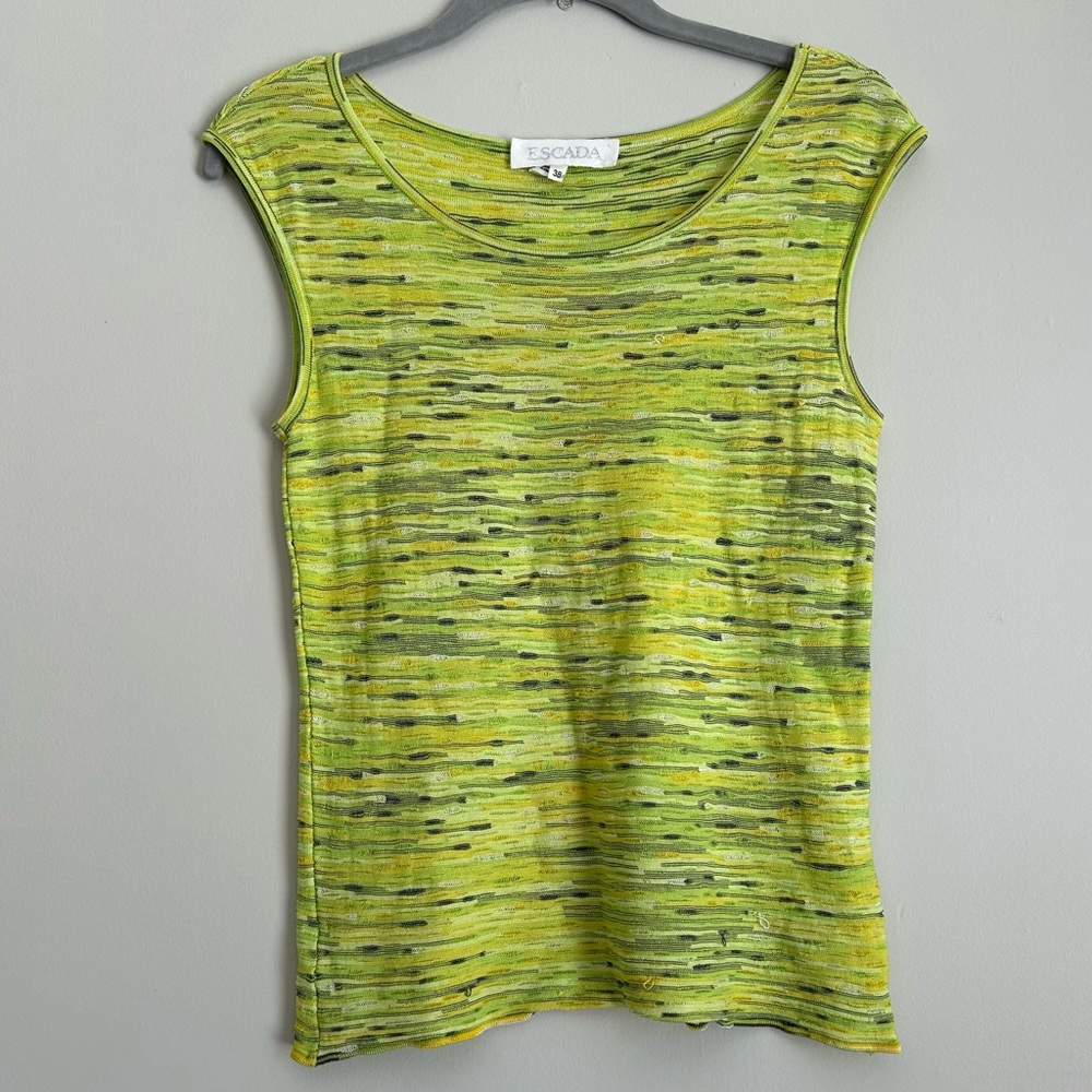 Escada Sleeveless Top